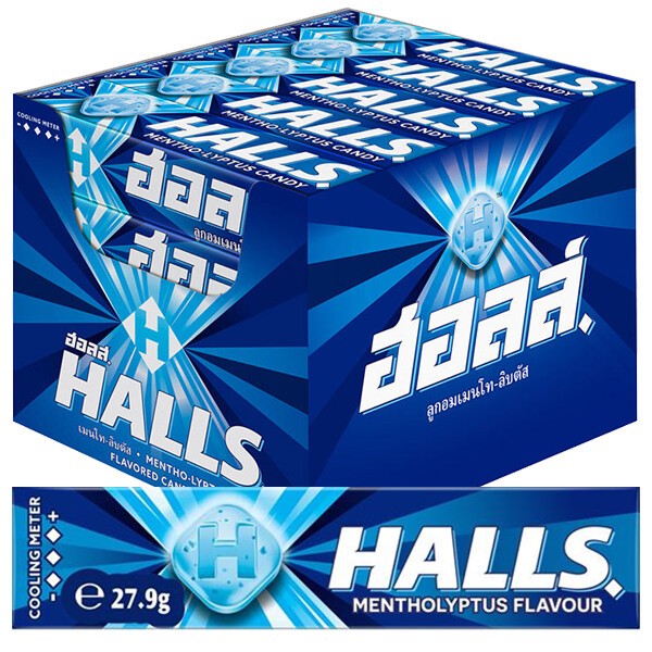 Halls mentholyptus candy