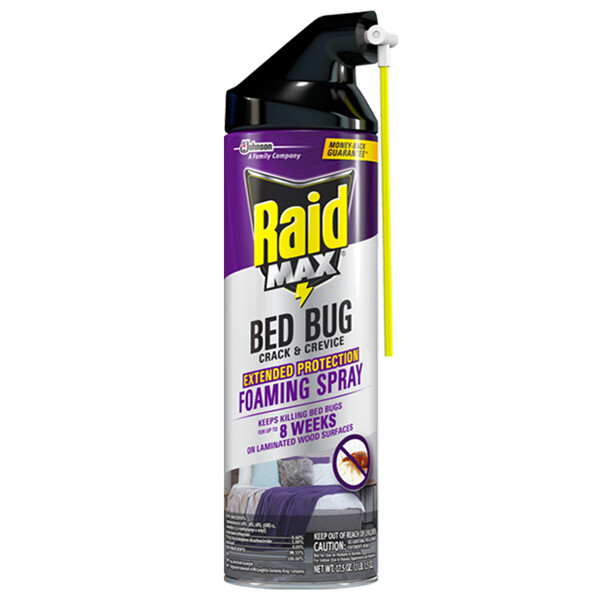 Raid Max bed bug spray